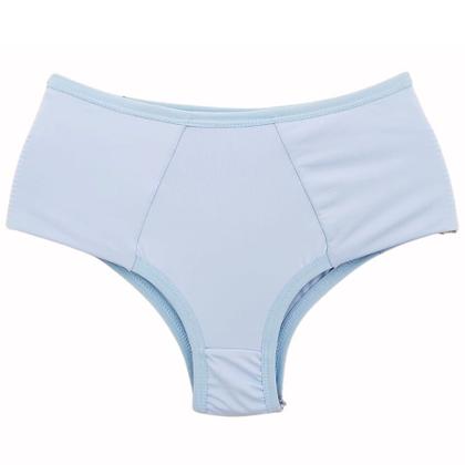 Imagem de Kit c/3 Calcinha Pós Parto Cós Alto Algodão Lateral Dupla