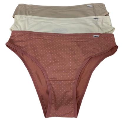 Imagem de Kit c/ 3 Calcinhas Biquini Microfibra Del Rio ref. 51509