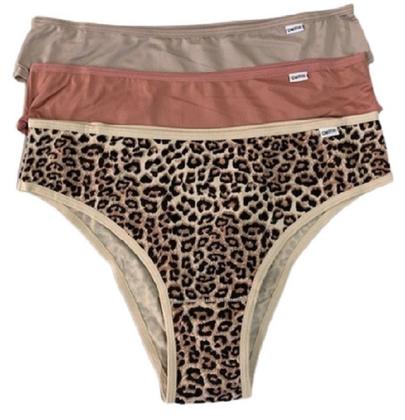 Imagem de Kit c/ 3 Calcinhas Biquini Microfibra Del Rio ref. 51509