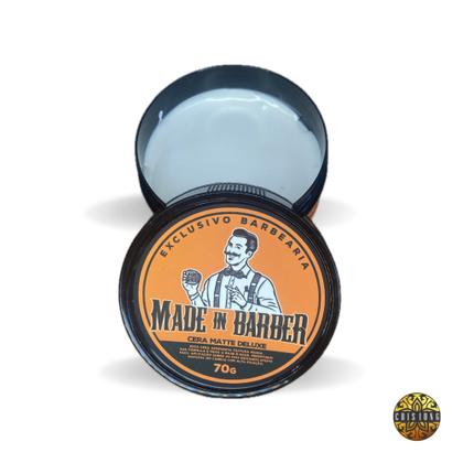 Imagem de Kit C/3 Cera Capilar Efeito Seco Matte Deluxe Extra Forte Uso Profissional Made in Barber 70g e 130g