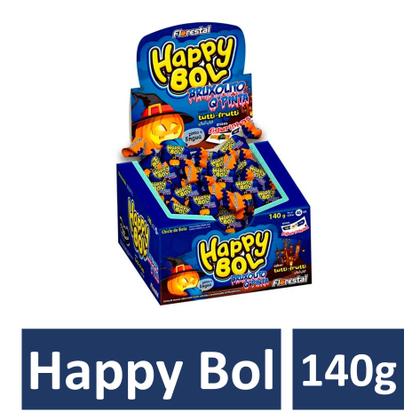 Imagem de Kit c/3 Chiclete Happy Bol Bruxolito Pinta 140G Florestal