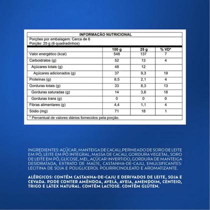 Imagem de Kit c/ 3 Chocolate Lacta Ao Leite Com Amendoim Shot 145g