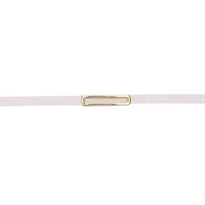 Imagem de Kit C/ 3 Cintos Feminino Fino Fivela Longa material ecológico