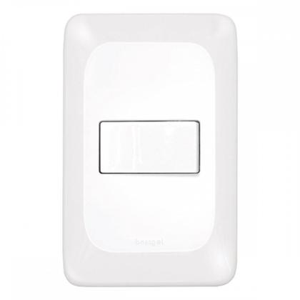 Imagem de Kit C/3 - Conjunto Pial Pop 1Paralelo 10A Lgx020 Branco