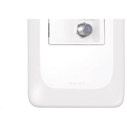 Imagem de Kit C/3 - Conjunto Pial Pop Conector P/Ant.Tv Lgx060 Branco