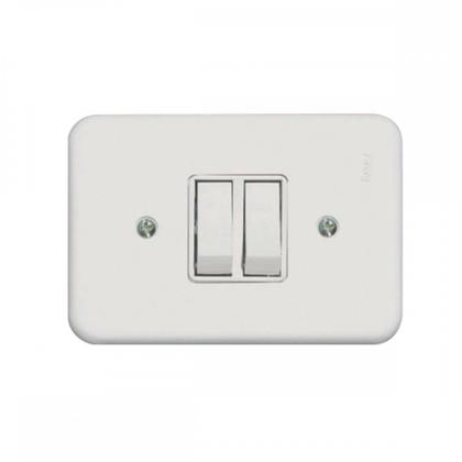 Imagem de Kit C/3 - Conjunto Radial Pollar 1901006 2 interruptores ...