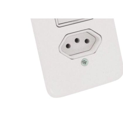 Imagem de Kit C/3 - Conjunto Radial Pollar 1901118 1 Interruptor Si...