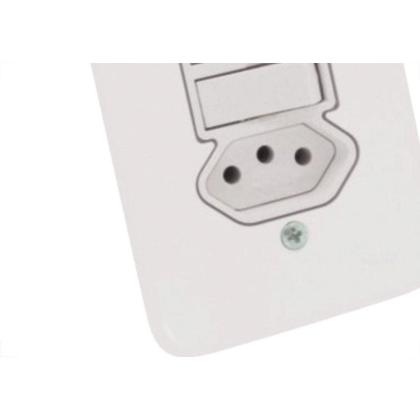 Imagem de Kit C/3 - Conjunto Radial Pollar 1901219 2Ss 1Tomada 20A