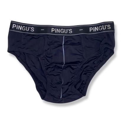 Imagem de Kit c/ 3 Cueca Slip de Poliamida Elástico Reforçado Pingus