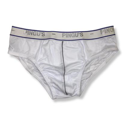 Imagem de Kit c/ 3 Cueca Slip de Poliamida Elástico Reforçado Pingus