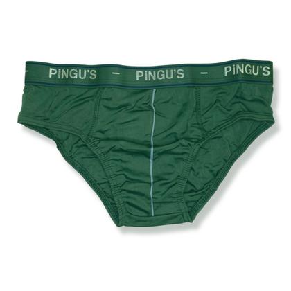 Imagem de Kit c/ 3 Cueca Slip de Poliamida Elástico Reforçado Pingus
