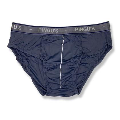 Imagem de Kit c/ 3 Cueca Slip de Poliamida Elástico Reforçado Pingus
