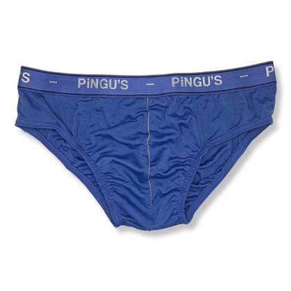 Imagem de Kit c/ 3 Cueca Slip de Poliamida Elástico Reforçado Pingus