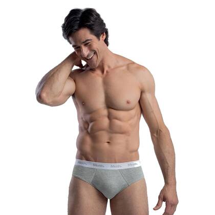 Imagem de Kit C/ 3 Cuecas Mash Slip 100% Algodão - 010.04