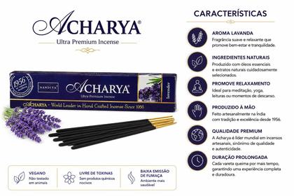 Imagem de Kit c/ 3 Incensos Massala Nandita Lavender 15g
