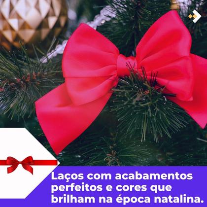 Imagem de Kit C/3 Laços De Natal Árvore Natalina Enfeite Laço