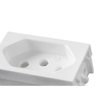 Imagem de Kit C/3 - Modulo Ilumi Vivaz 1 Tomada 20A. Branco 75141