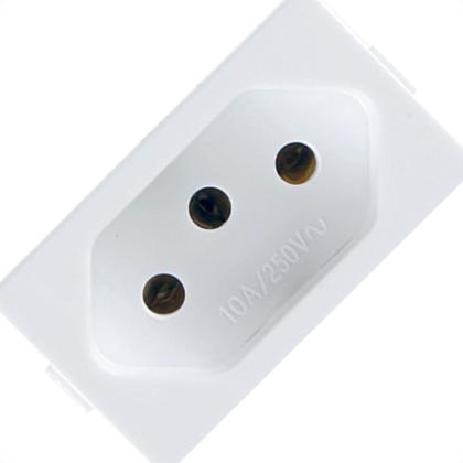 Imagem de Kit C/3 - Modulo Peesa Alfa 1441 Tomada 10A