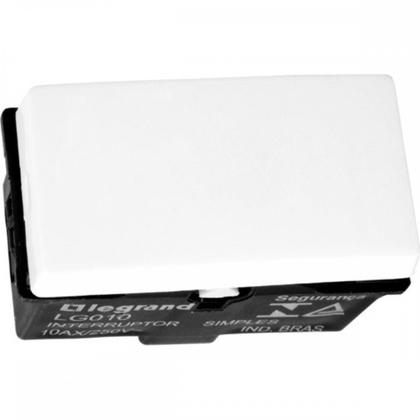 Imagem de Kit C/3 - Modulo Pial Pop Branco 1 Simples 10A Lg010