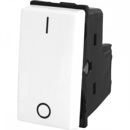 Imagem de Kit C/3 - Modulo Pial Pop Branco 1 Simples Bipolar 10A Lg...