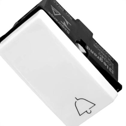 Imagem de Kit C/3 - Modulo Pial Pop Branco Pulsador Campainha 2A. 250V