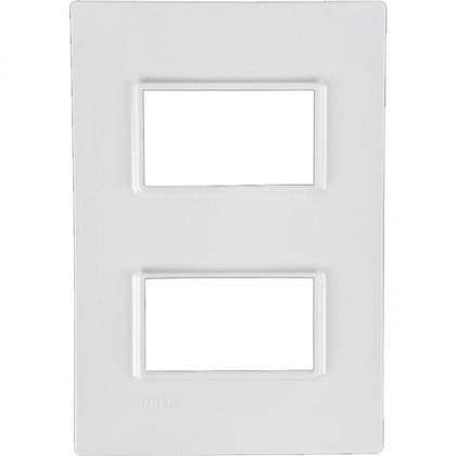 Imagem de Kit C/3 - Placa Conjunto Modular Ilumi Vivaz 4X2 - 2 Modu...