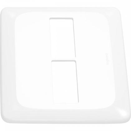 Imagem de Kit C/3 - Placa Pial Pop Branca 4X4 (1+1 Horizontal) Lgp42