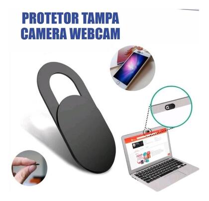 Imagem de Kit C/ 3 Protetor Tampa Camera Webcam Anti Espião Notebook
