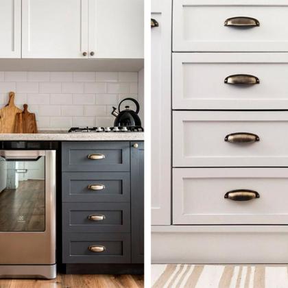 Imagem de Kit C/ 3 Puxador Concha Para Móveis Provençal Paris 96mm Antique Fosco Clássico