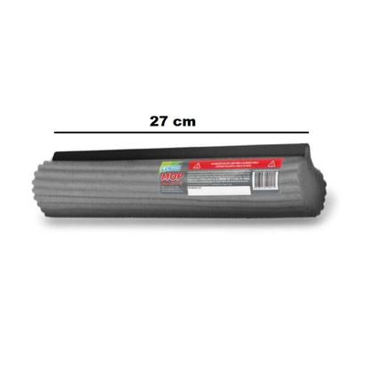 Imagem de Kit c/ 3 Refil para Mop Facil Rodo Magico Limpeza Geral Plus Lava e Seca PVA Celeste CLT-905