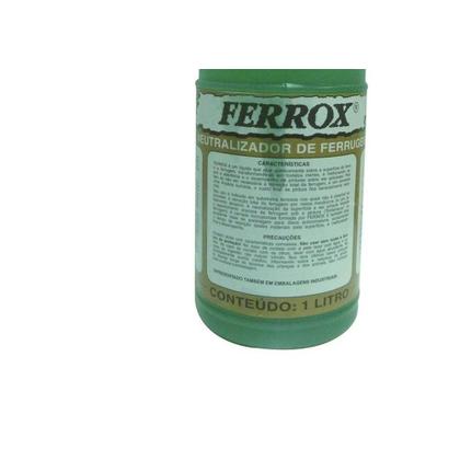 Imagem de Kit C/3 - Removedor De Ferrugem Ferrox   1 L  Fe85