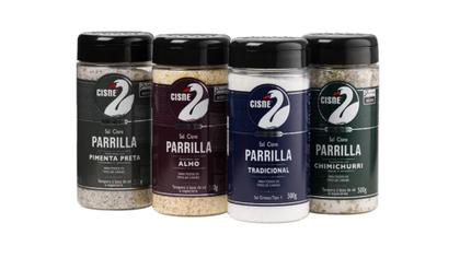 Imagem de Kit c/ 3 Sal Grosso Tipo 1 Parrilla Cisne Tradicional - 500g