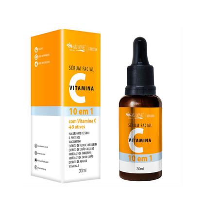 Imagem de Kit c/ 3 Sérum Facial Vitamina C 10 em 1 Max Love