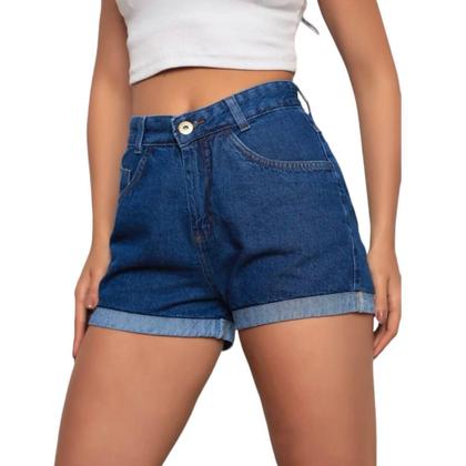 Imagem de Kit c/3 Shorts Jeans Femininos Bermuda Bolsos Casual Elastano Top 427