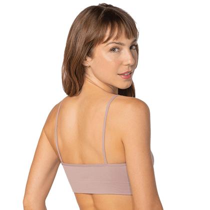 Imagem de Kit c/3 Sutiã Básico Sem Costura Lupo 41100-001 - Natural+Nude+Preto