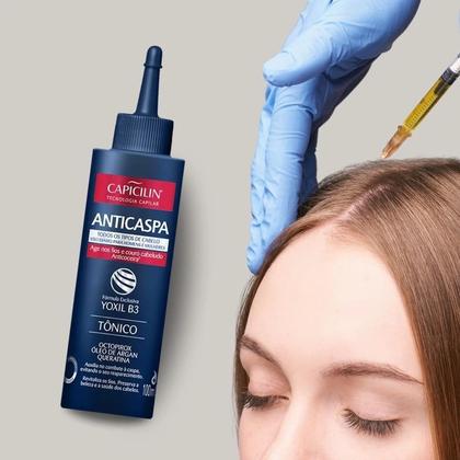 Imagem de Kit c/3 tônicos capicilin anticaspa 100ml