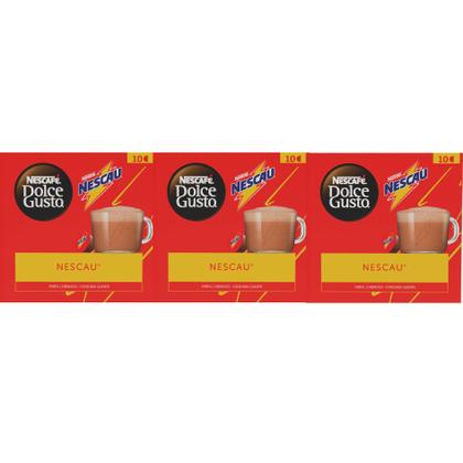 Imagem de Kit C/30 Capsulas Nescafé Dolce Gusto - Nescau