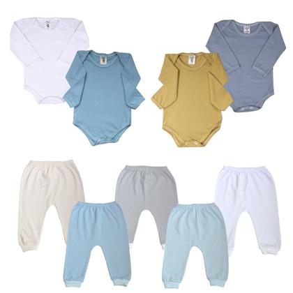 Imagem de Kit C/30 Peças Roupa Bebê Com Shorts Maternidade Verão