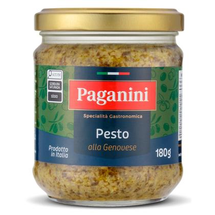 Imagem de Kit c/ 3un Molho Pesto Alla Genovese PAGANINI 180g