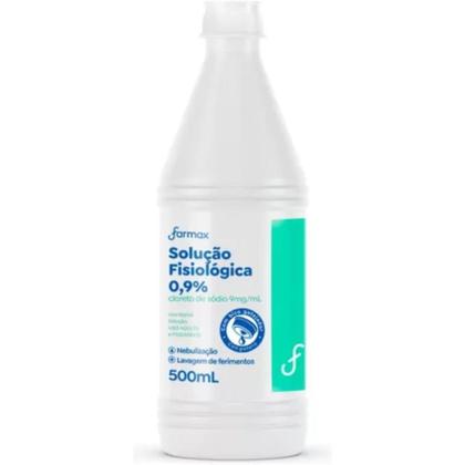 Imagem de Kit C/ 3un Soro Fisiológico Farmax 500ml