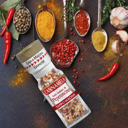 Imagem de Kit c/ 3und Sal Iodado com Pimenta Calabresa CANNAMELA 48g