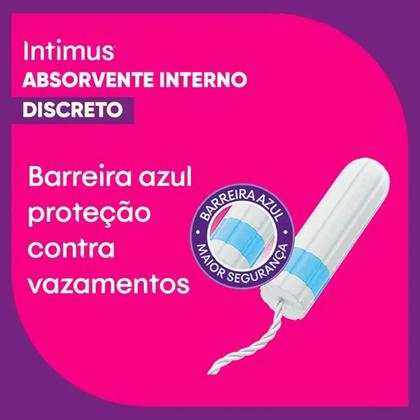 Imagem de Kit c/ 4 Absorvente Interno Super 8 Unidades Intimus