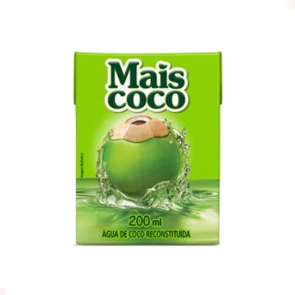 Imagem de Kit c/ 4 Agua de Coco Mais Coco 200ml