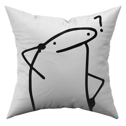 Imagem de Kit c/ 4 Almofadas Cheias Flork Meme Humores 45cm x 45cm com Refil