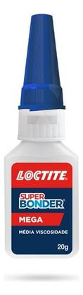 Imagem de Kit c/ 4 Cola Super Bonder Mega Dp 20g Loctite