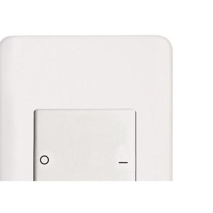 Imagem de Kit C/4 - Conjunto Perlex Aros 4X2 Branco Com Placa(1Bipo...