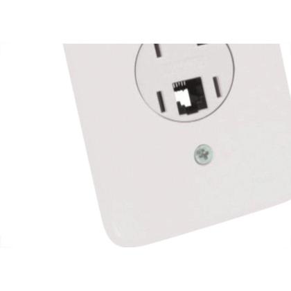 Imagem de Kit C/4 - Conjunto Radial Pollar 1402024 1Tomada Fone Rj11