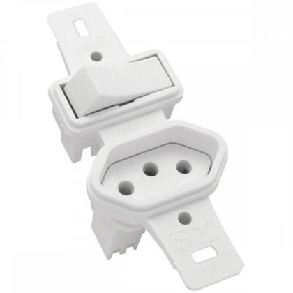 Imagem de Kit C/4 - Conjunto Radial Pollar 1901237 1S 1T 20A S/P