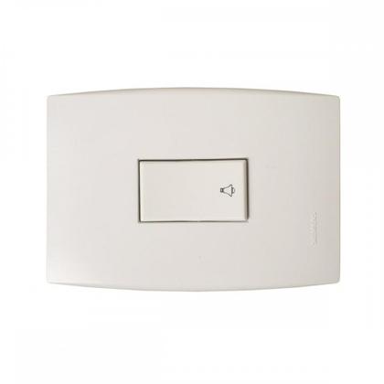 Imagem de Kit C/4 - Conjunto Soprano Ilus 4X2 Branco Com Placa(1Cam...