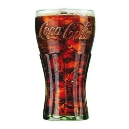 Imagem de Kit c/4 Copos Coca-cola 470ml Contour Nadir Figueiredo Verde
